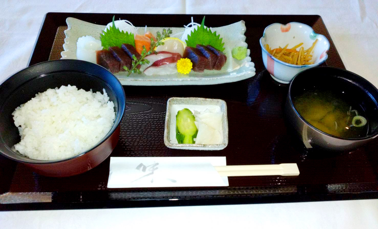 ディナー限定おすすめ刺身定食・丼